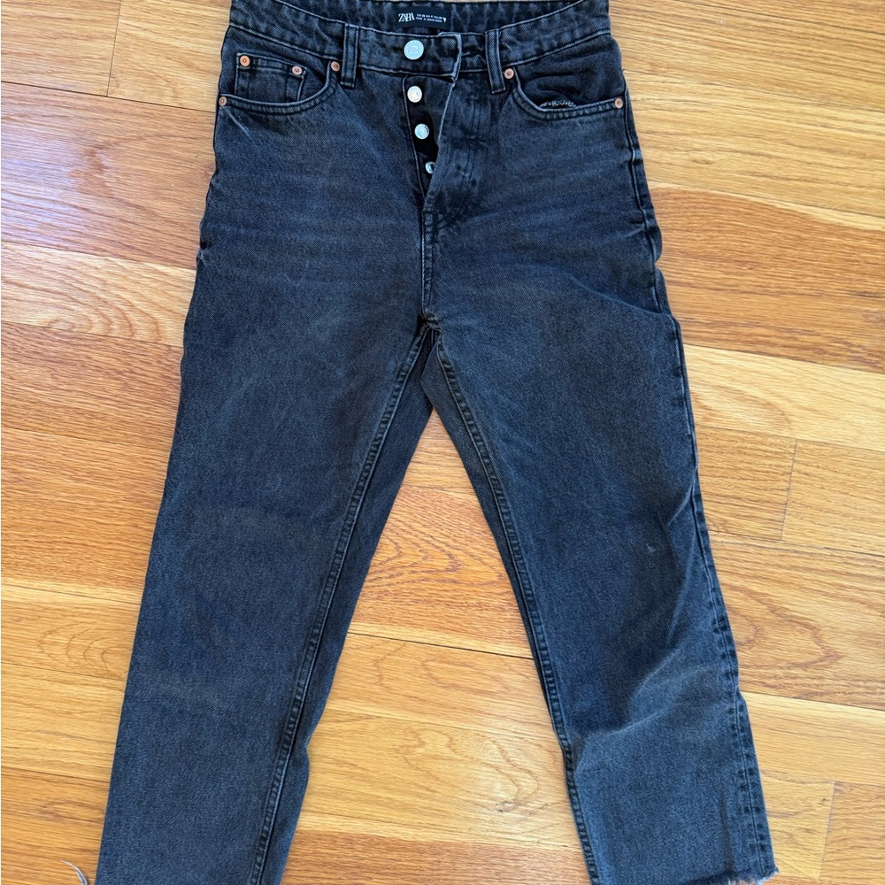 Zara Dark Wash Denim Jeans